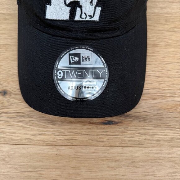 New Era Hamilton Broncs Cap Hat OS Black White Logo Adjustable Montana NWOT - Picture 2 of 9